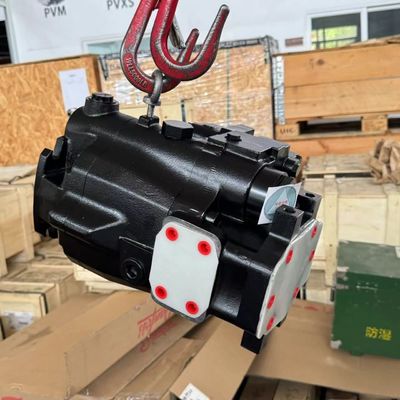 Quality  Pvm074 Hydraulic Piston Pump With Horizontal Pump Shaft Position factory