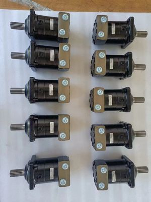 Hydraulic Orbit Motor with Splined Shaft and Square Rhombus Flange for 108-533 Nm Torque Applications