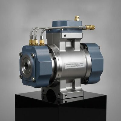 Excavator Hydraulic Piston Pump with Steel And Aluminum Alloy for Corrosion Resistance and Variable Displacement