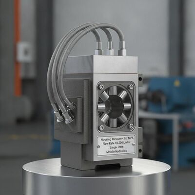 Hydraulic Piston Pump with Flow Rate 10 to 200 Liters Per Minute and Housing Pressure less than 0.2 MPA for Excavators
