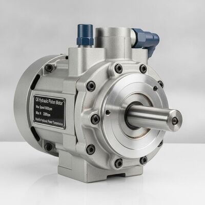 Moteur à piston hydraulique à vitesse maximale de 6900 tr/min, pression de fonctionnement de 350 bar et couple élevé à basse vitesse pour machines industrielles