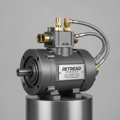 Herstelmotor met vaste verplaatsing, hydraulische zuigermotor met laag toerental, hoog koppel en werkdruk tot 350 bar