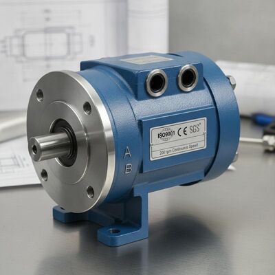 Hydraulischer Orbitmotor mit Dauergeschwindigkeit von 200 U/min, Flansch- oder Fußmontage und ISO9001, CE, SGS-Zertifizierung für Industriemaschinen